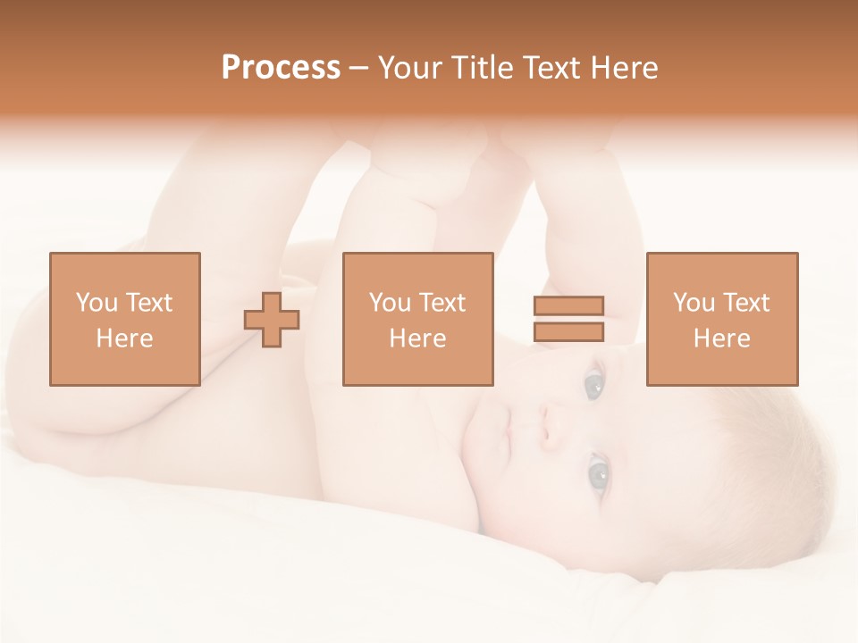 Beautiful Caucasian Care PowerPoint Template