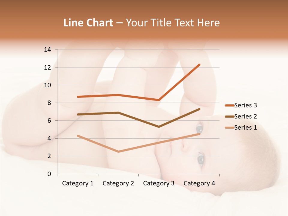 Beautiful Caucasian Care PowerPoint Template