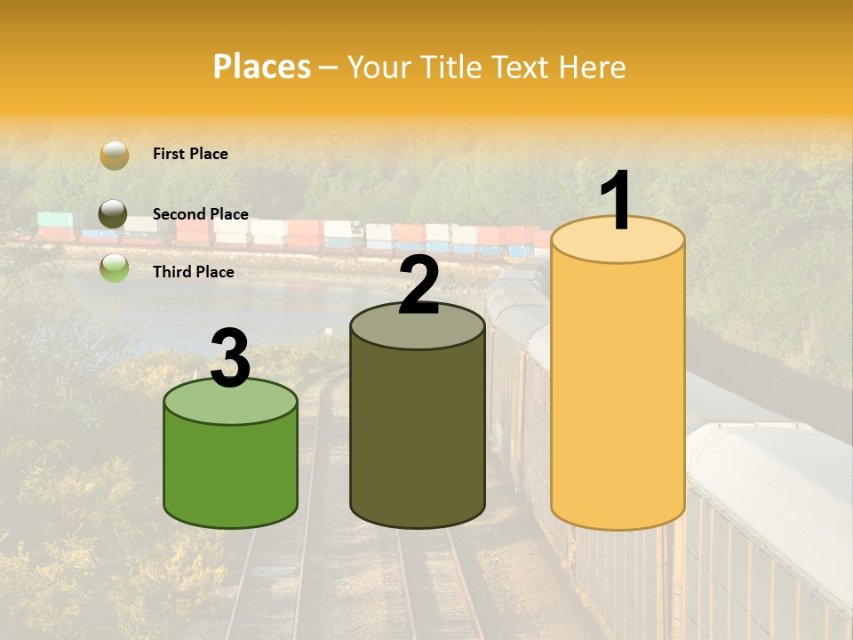 Metal Carriage Service PowerPoint Template