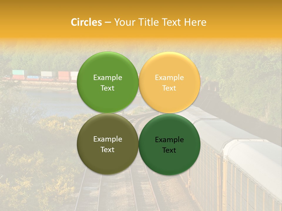 Metal Carriage Service PowerPoint Template