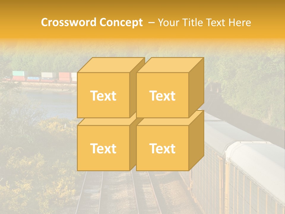 Metal Carriage Service PowerPoint Template
