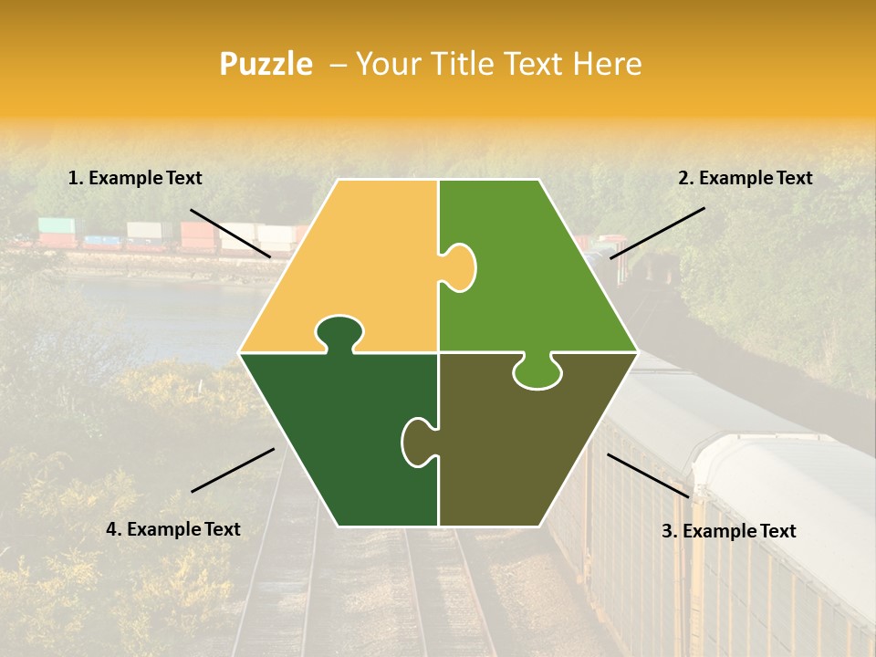 Metal Carriage Service PowerPoint Template