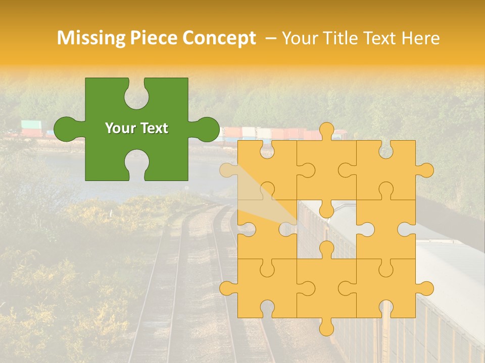 Metal Carriage Service PowerPoint Template