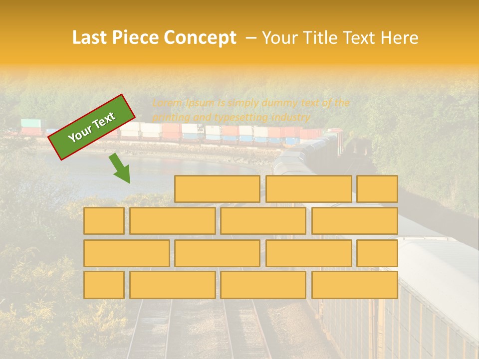 Metal Carriage Service PowerPoint Template