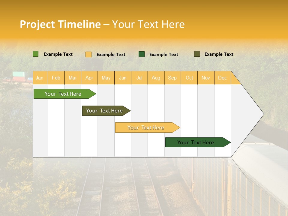 Metal Carriage Service PowerPoint Template