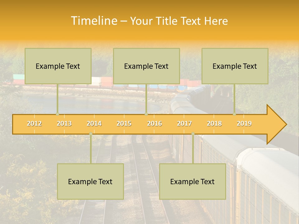Metal Carriage Service PowerPoint Template