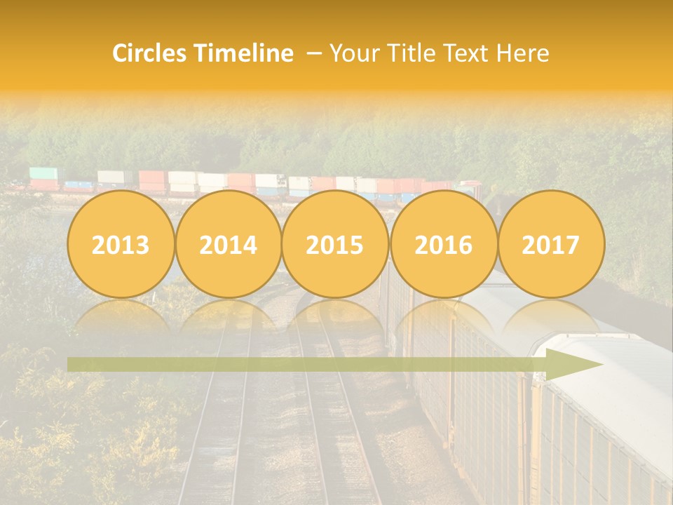 Metal Carriage Service PowerPoint Template