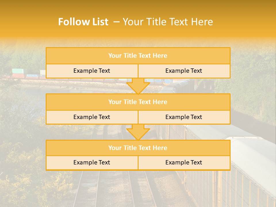 Metal Carriage Service PowerPoint Template