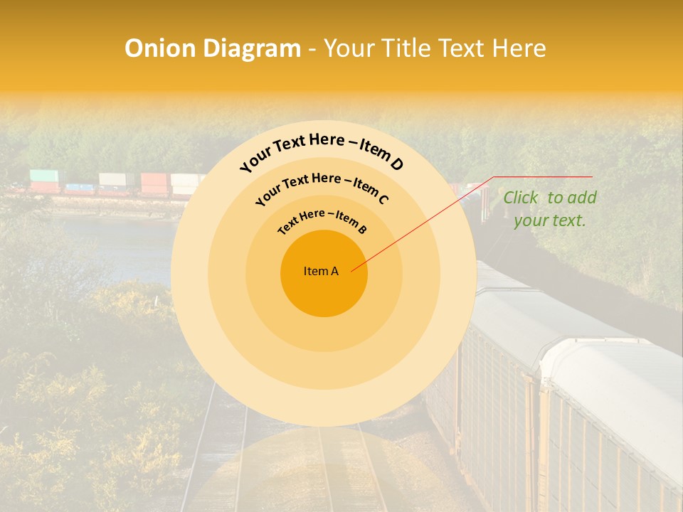 Metal Carriage Service PowerPoint Template
