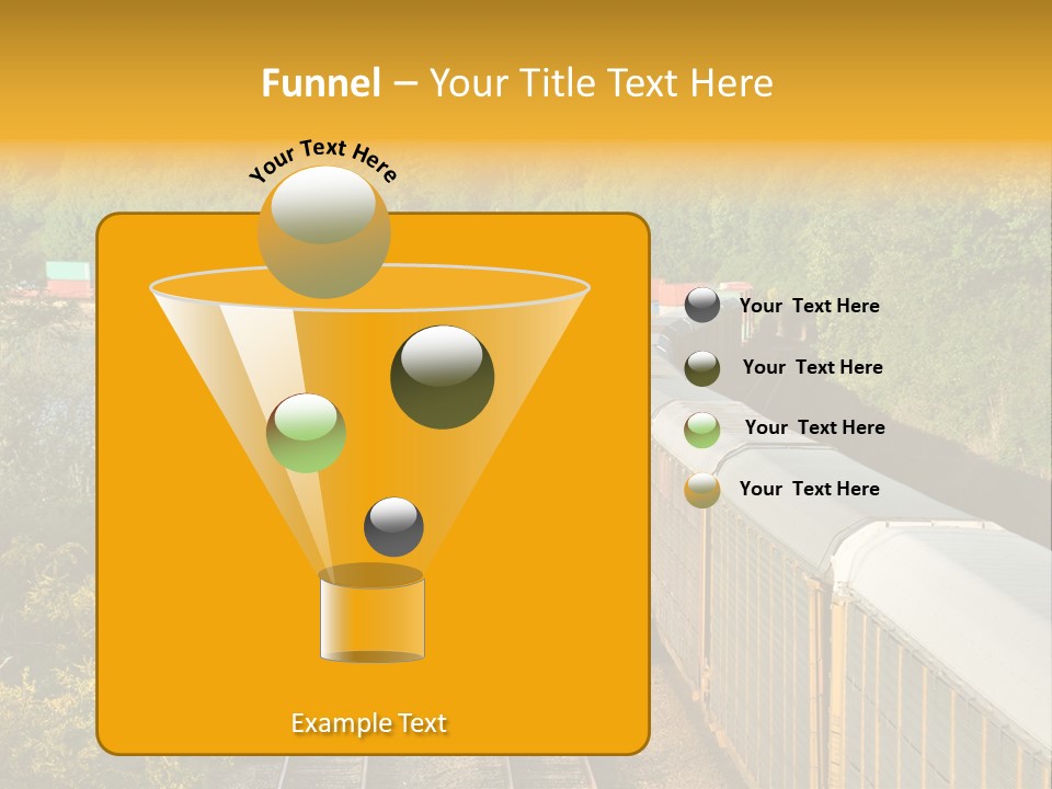 Metal Carriage Service PowerPoint Template