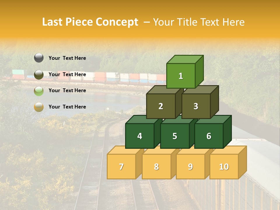 Metal Carriage Service PowerPoint Template