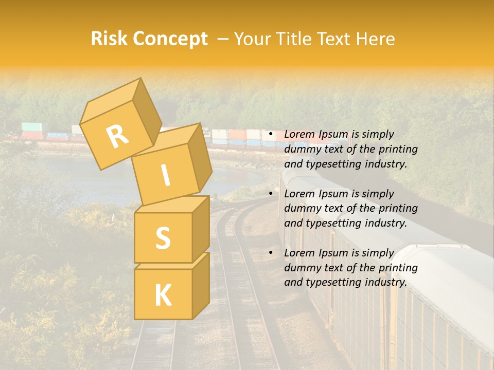 Metal Carriage Service PowerPoint Template