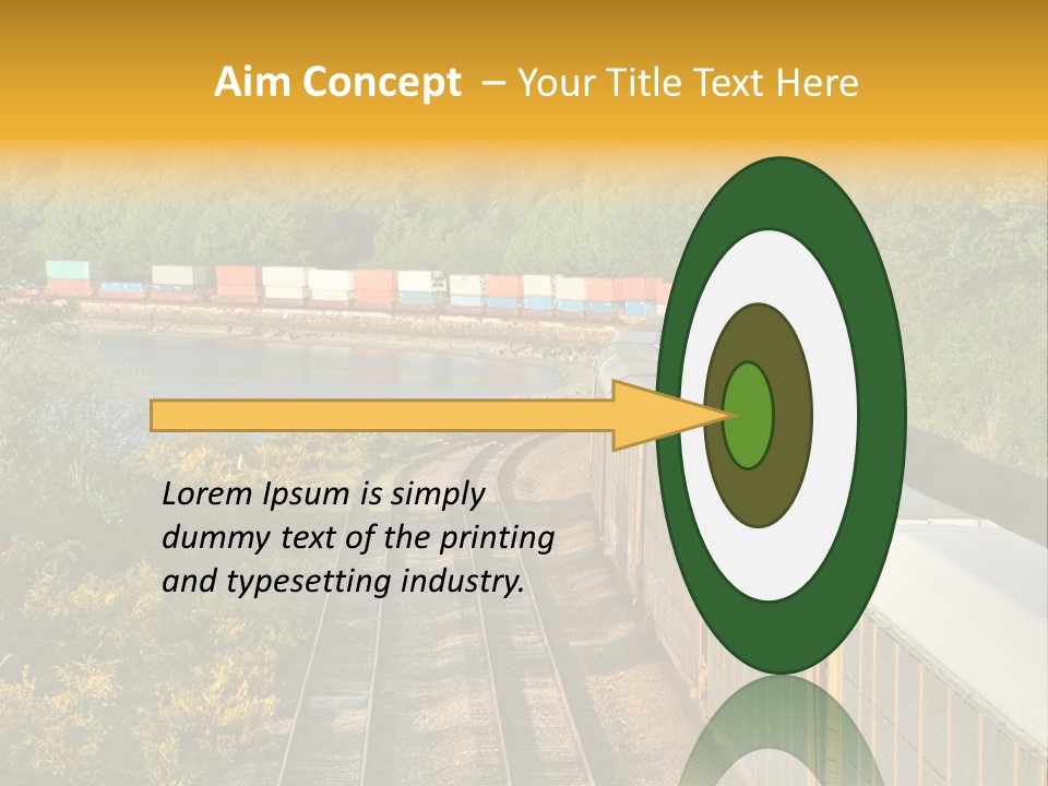 Metal Carriage Service PowerPoint Template