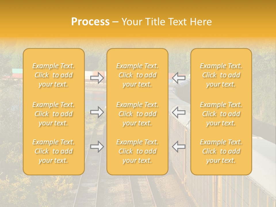 Metal Carriage Service PowerPoint Template