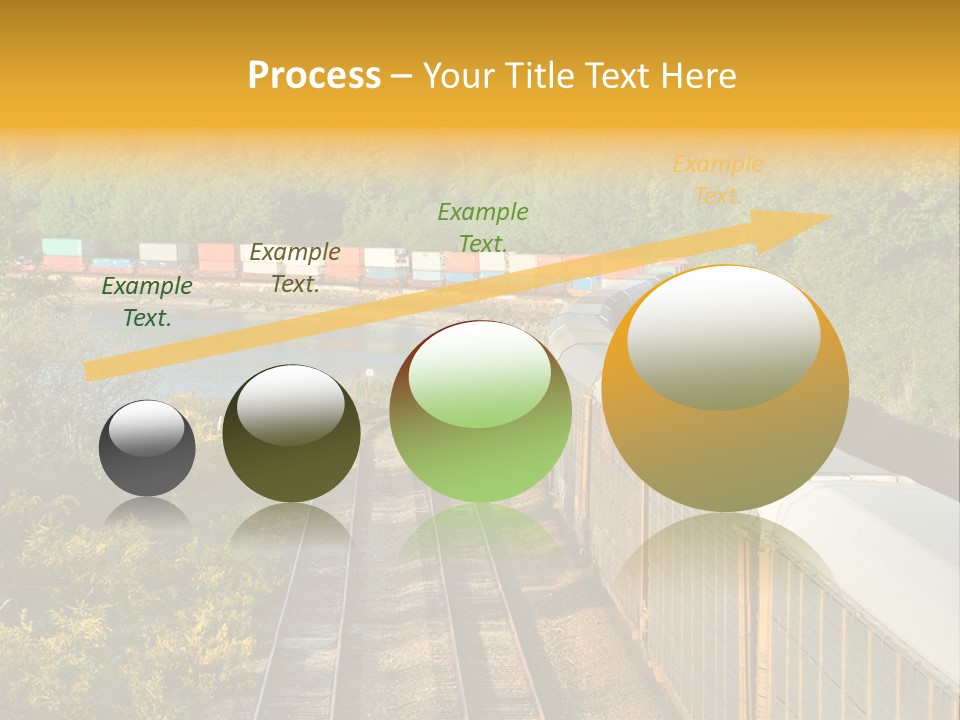 Metal Carriage Service PowerPoint Template
