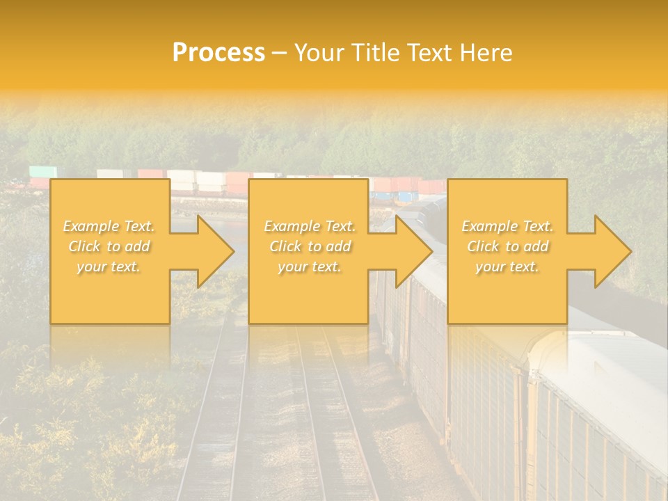 Metal Carriage Service PowerPoint Template