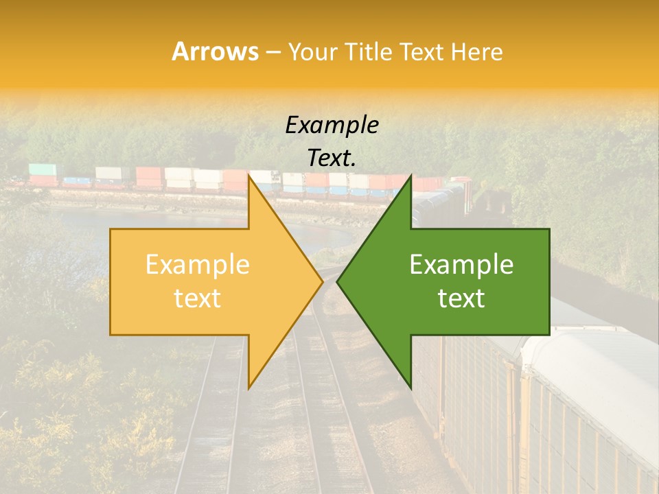 Metal Carriage Service PowerPoint Template