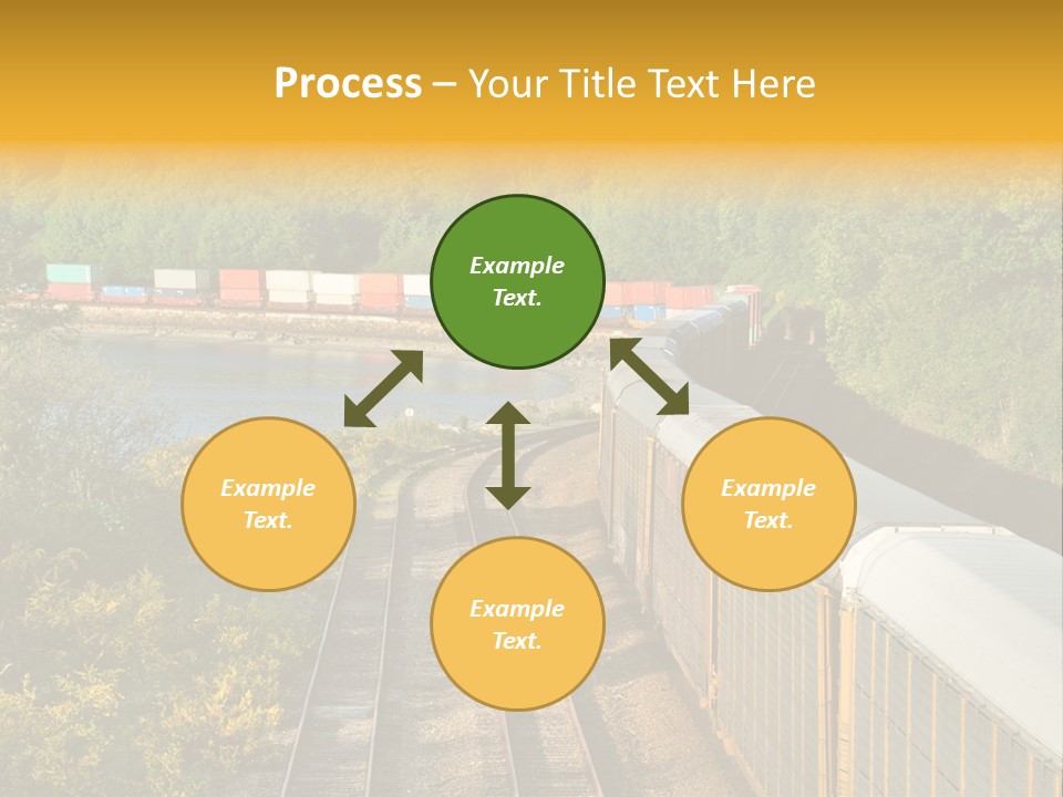 Metal Carriage Service PowerPoint Template