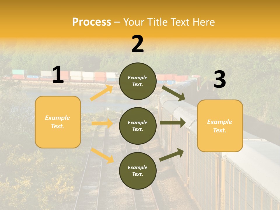 Metal Carriage Service PowerPoint Template
