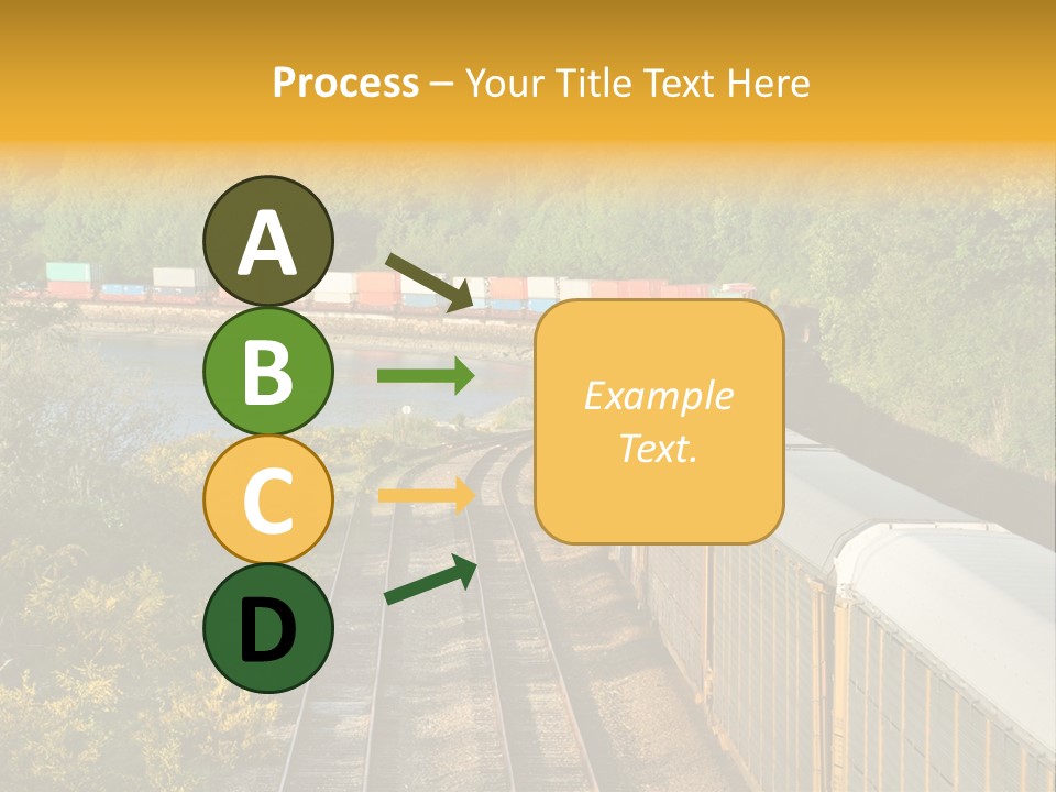 Metal Carriage Service PowerPoint Template