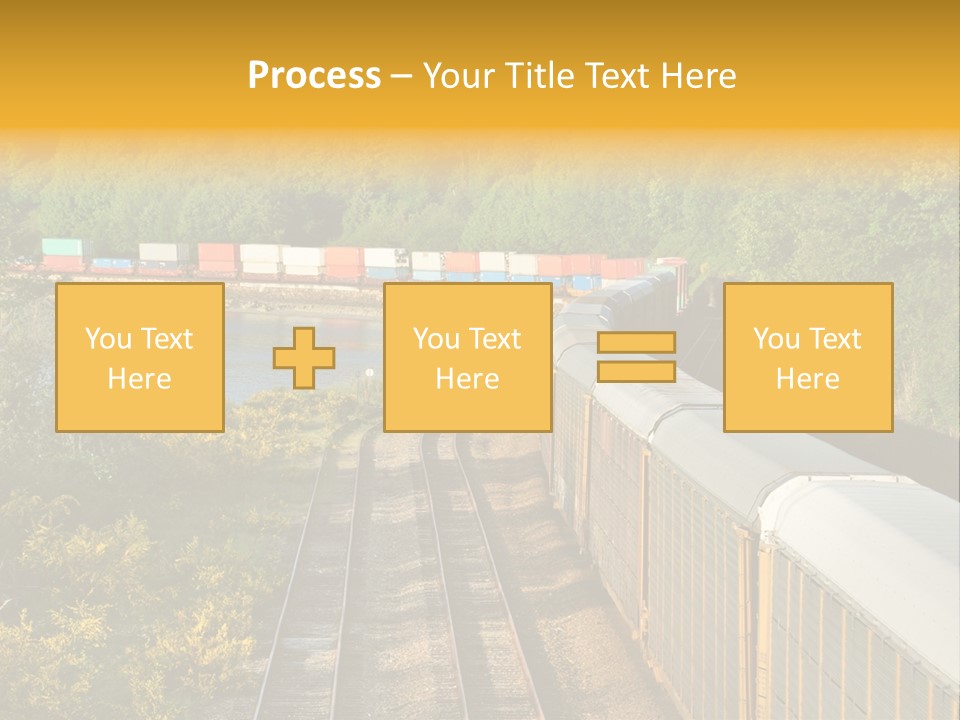 Metal Carriage Service PowerPoint Template