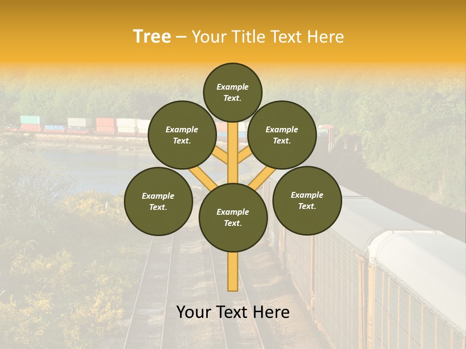 Metal Carriage Service PowerPoint Template