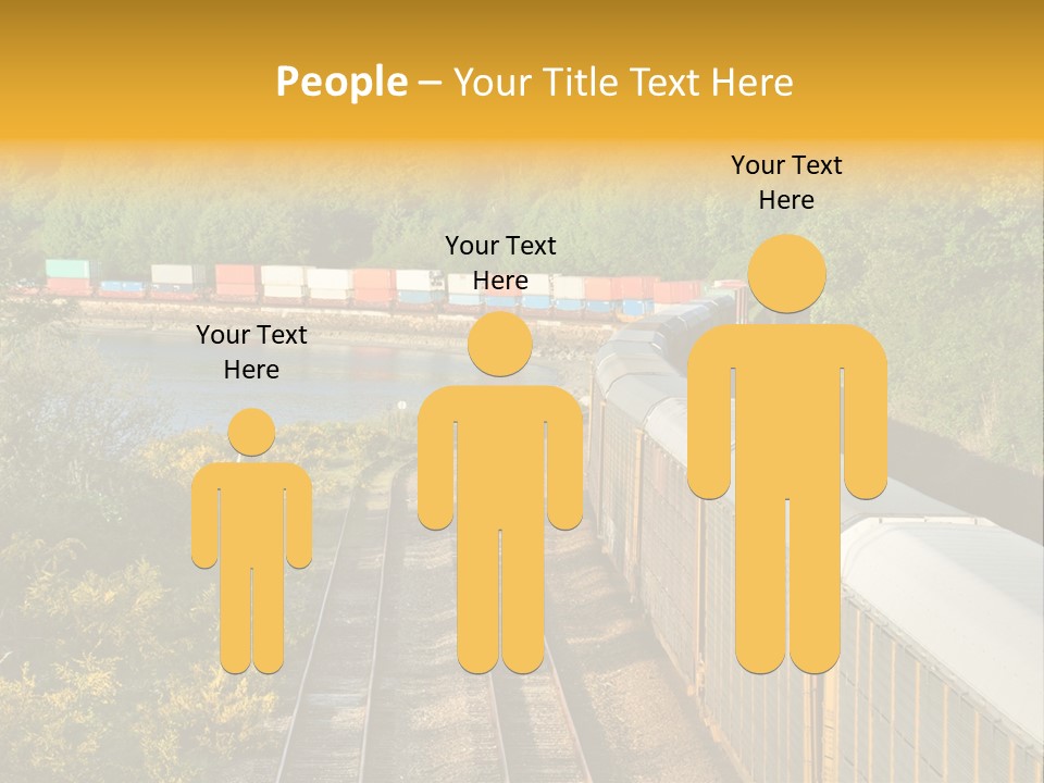 Metal Carriage Service PowerPoint Template