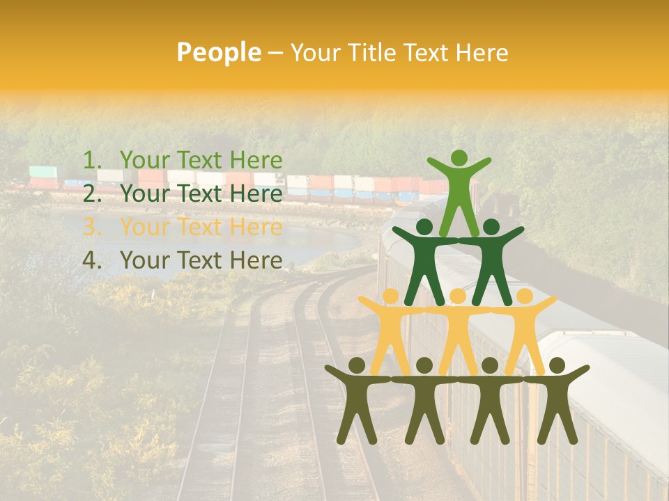 Metal Carriage Service PowerPoint Template