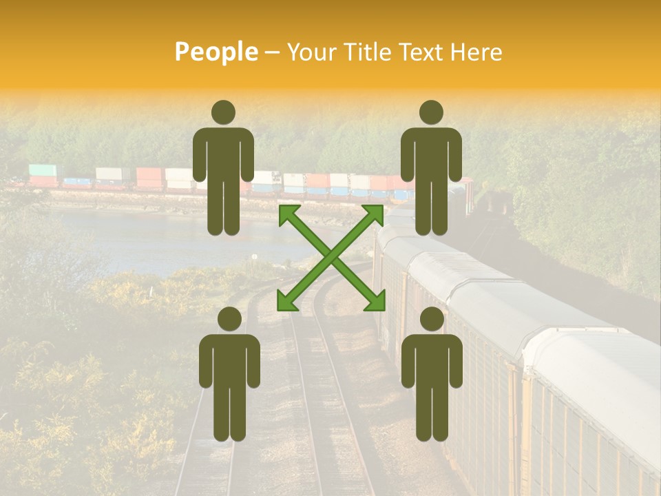 Metal Carriage Service PowerPoint Template