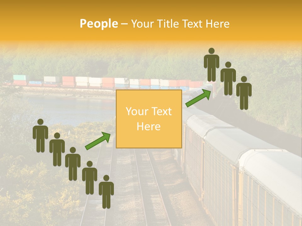Metal Carriage Service PowerPoint Template
