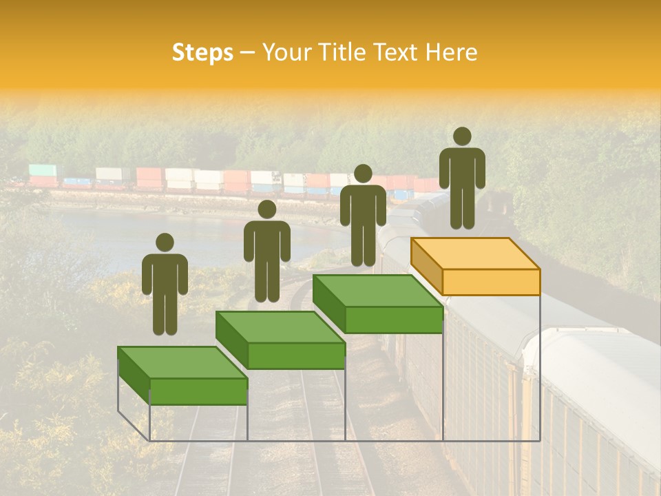 Metal Carriage Service PowerPoint Template