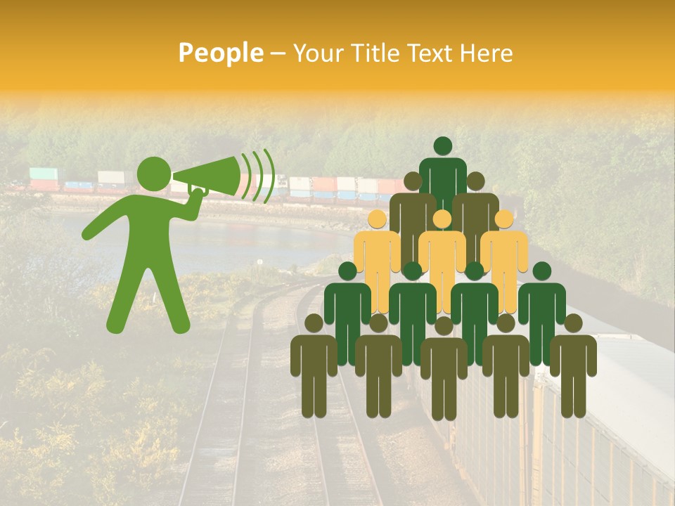 Metal Carriage Service PowerPoint Template