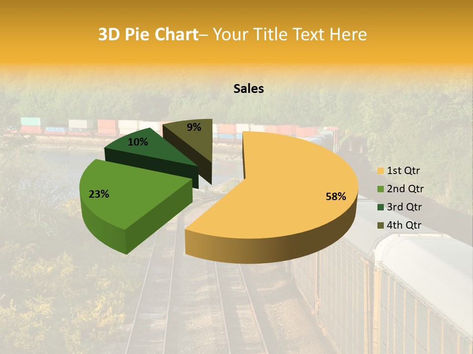 Metal Carriage Service PowerPoint Template