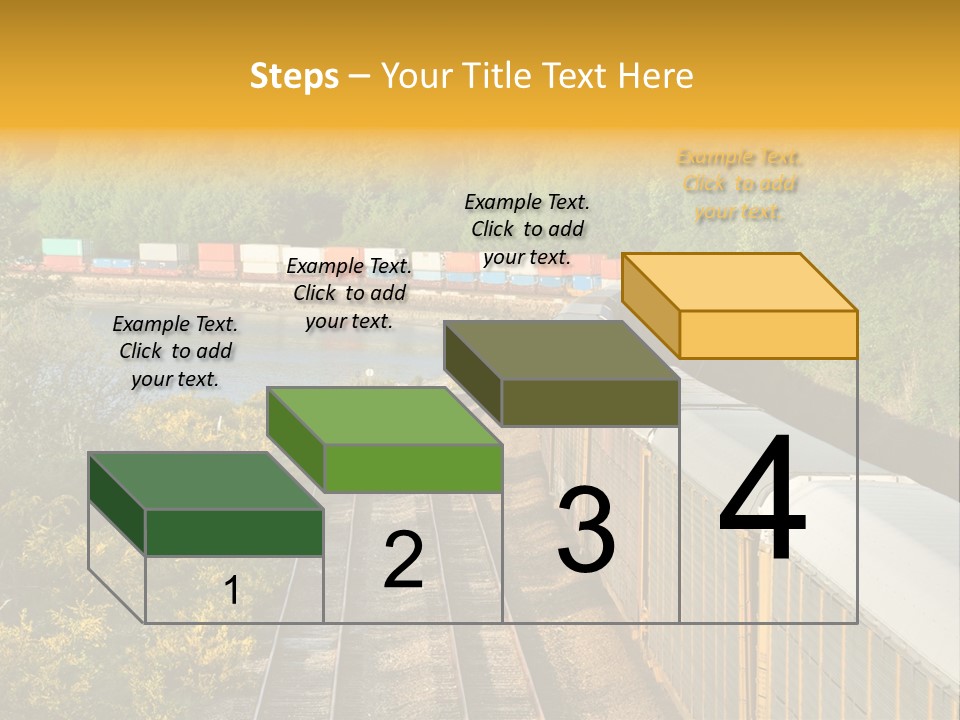 Metal Carriage Service PowerPoint Template