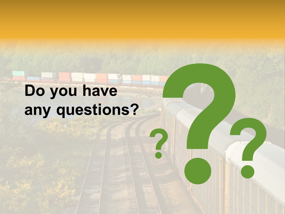 Metal Carriage Service PowerPoint Template