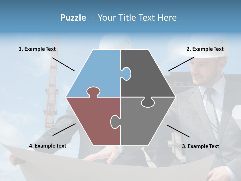 Hold Employee Engineering PowerPoint Template