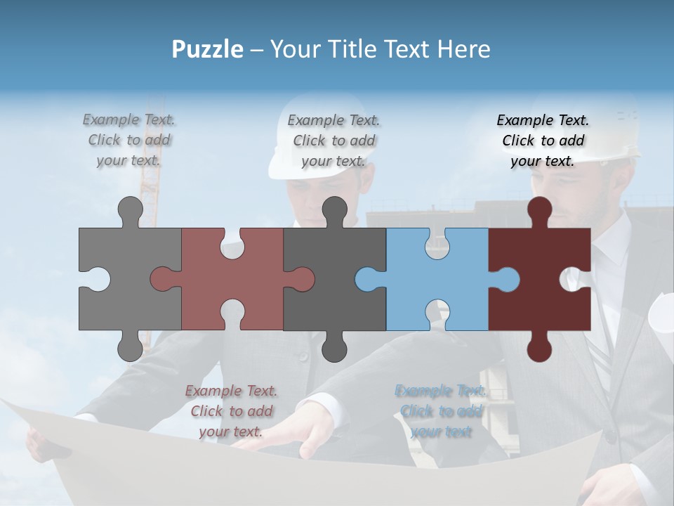 Hold Employee Engineering PowerPoint Template