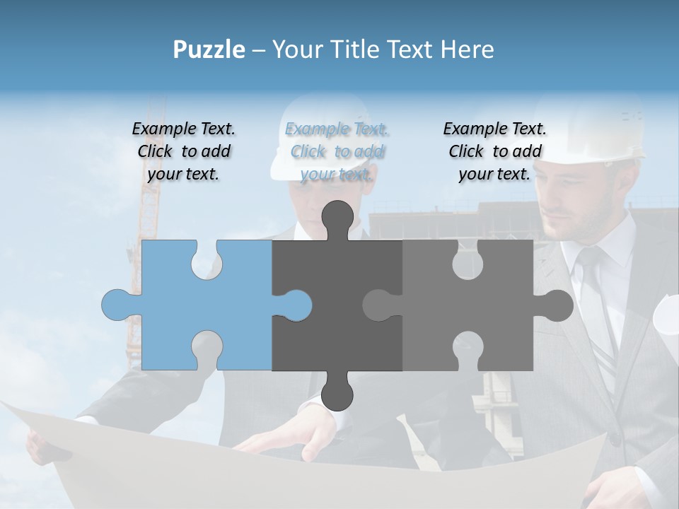 Hold Employee Engineering PowerPoint Template