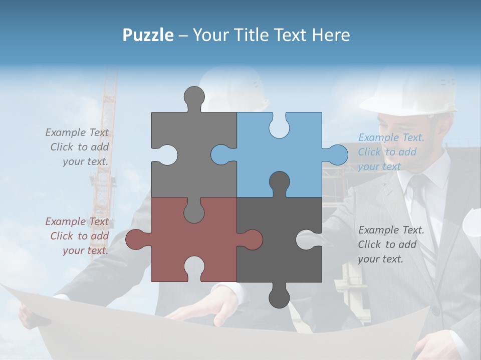 Hold Employee Engineering PowerPoint Template