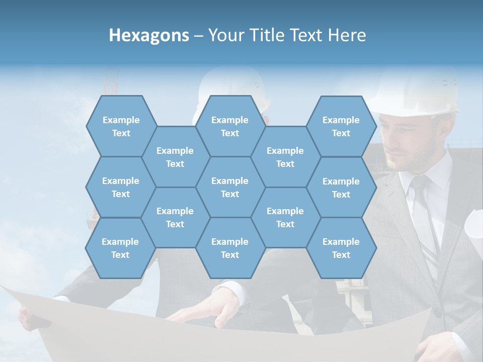Hold Employee Engineering PowerPoint Template