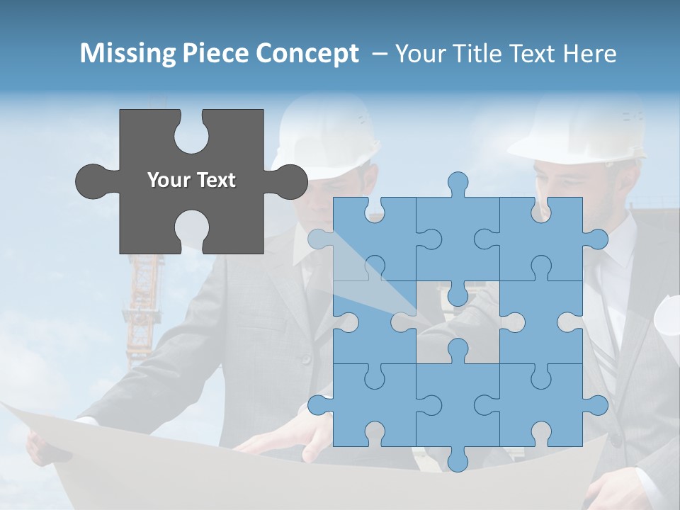 Hold Employee Engineering PowerPoint Template