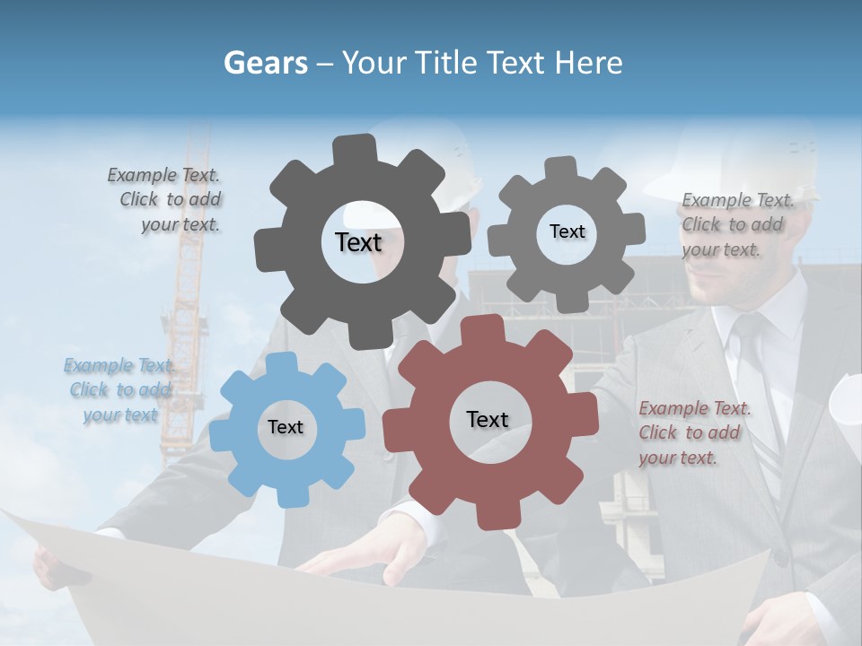 Hold Employee Engineering PowerPoint Template