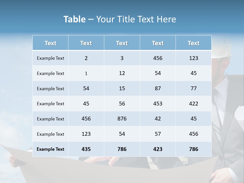 Hold Employee Engineering PowerPoint Template