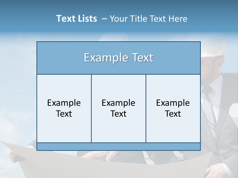 Hold Employee Engineering PowerPoint Template