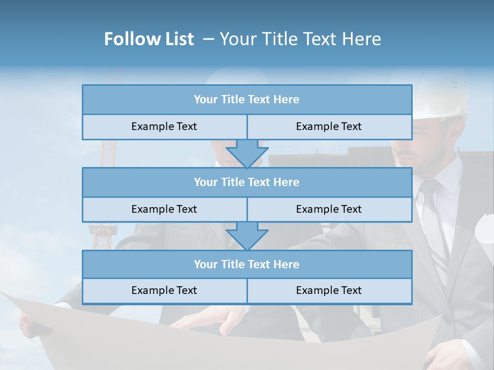 Hold Employee Engineering PowerPoint Template