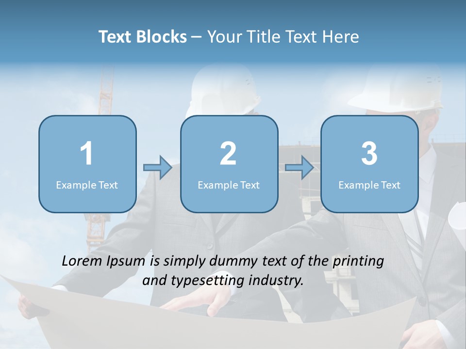 Hold Employee Engineering PowerPoint Template
