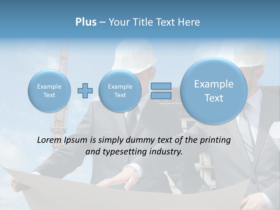 Hold Employee Engineering PowerPoint Template