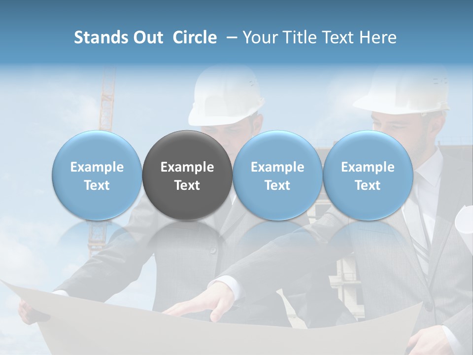 Hold Employee Engineering PowerPoint Template