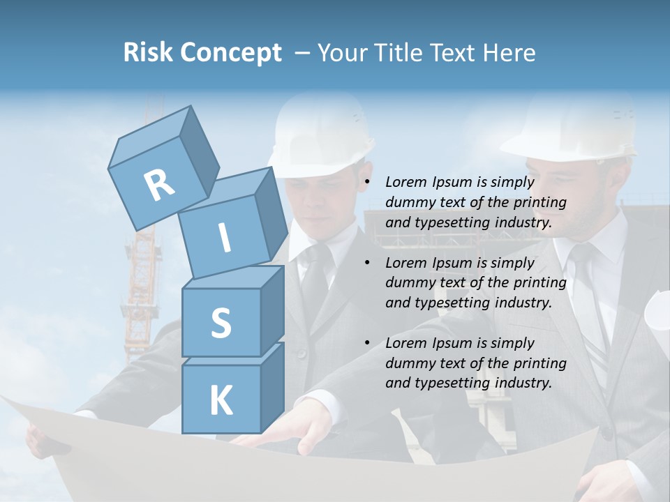 Hold Employee Engineering PowerPoint Template