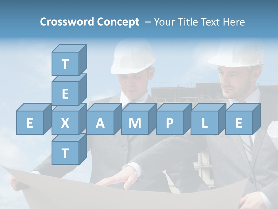 Hold Employee Engineering PowerPoint Template